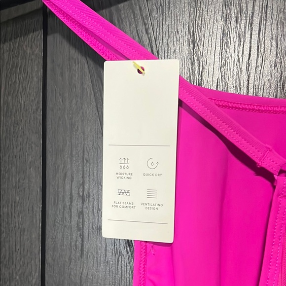 Vibrant Pink Women's Tank Top - Picture 3 of 5